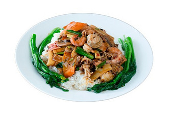 Arroz con marisco especial